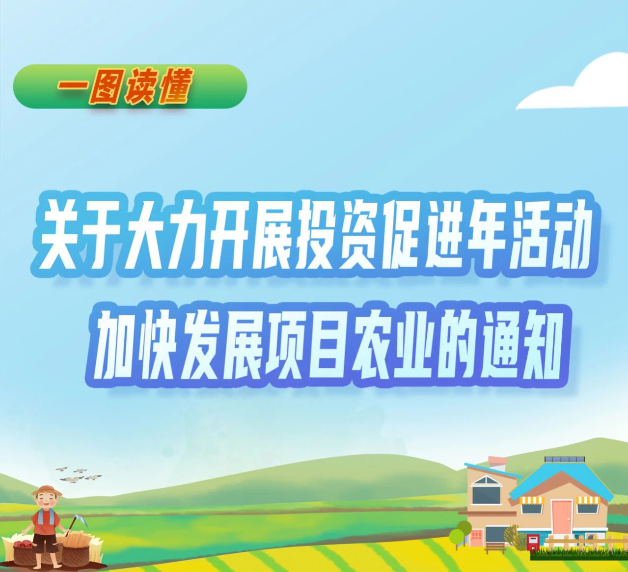 关于大力开展投资促进年活动 加快发展项目农业的通知